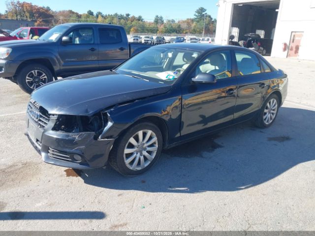 2012 AUDI A4 WAUBFAFL0CN020302 Photo 1