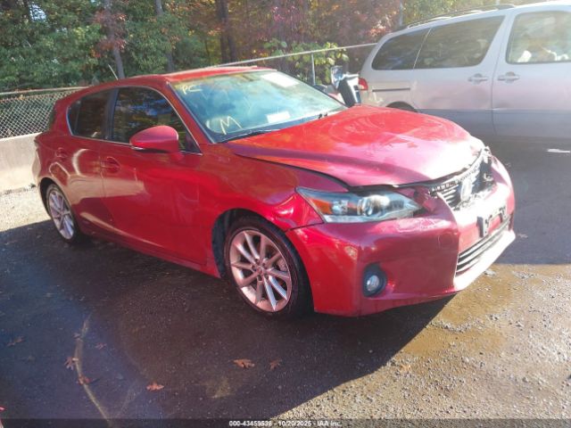 2012 LEXUS CT 200H JTHKD5BHXC2087314