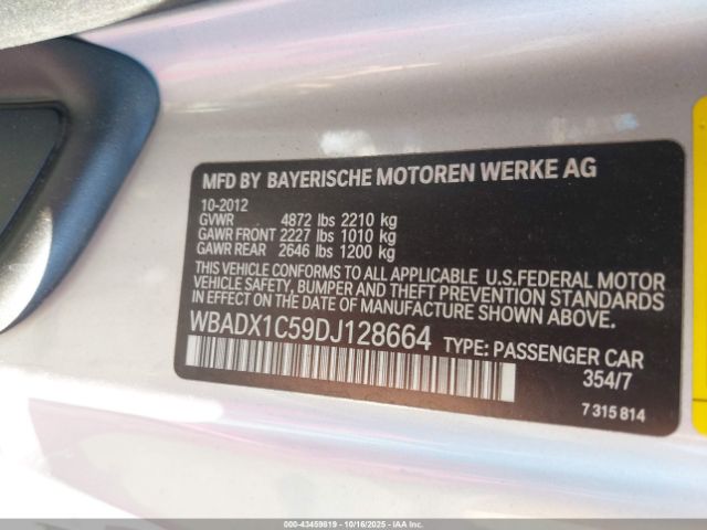 2013 BMW 335IS WBADX1C59DJ128664 Photo 8