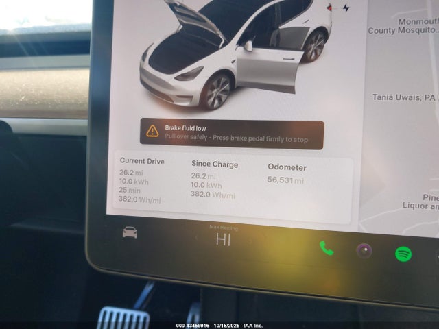 2021 TESLA MODEL Y 5YJYGAEEXMF186341 Photo 6