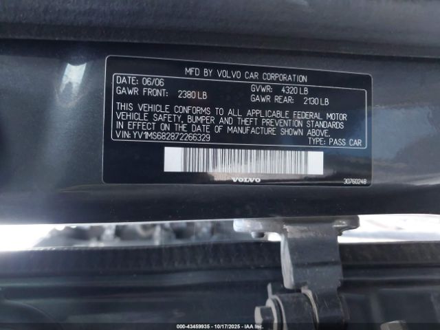 2007 VOLVO S40 YV1MS682872266329 Photo 8