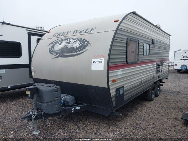 4X4TCK725JK049900 Forest River Grey Wolf 23&#039; Travel Trailer