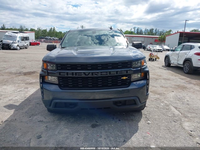 43460008 :رقم المزاد ، 1GCPWBEKXMZ249605 vin ، 2021 Chevrolet Silverado 1500 2wd  Short Bed Custom مزاد بيع