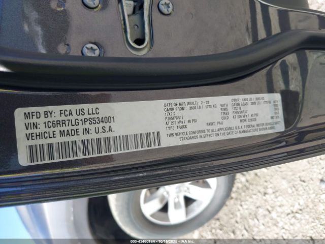 2023 RAM 1500 CLASSIC 1C6RR7LG1PS534001 Photo 8