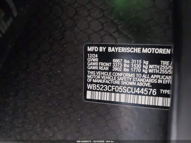 WB523CF05SCU44576 BMW Ix Xdrive50
