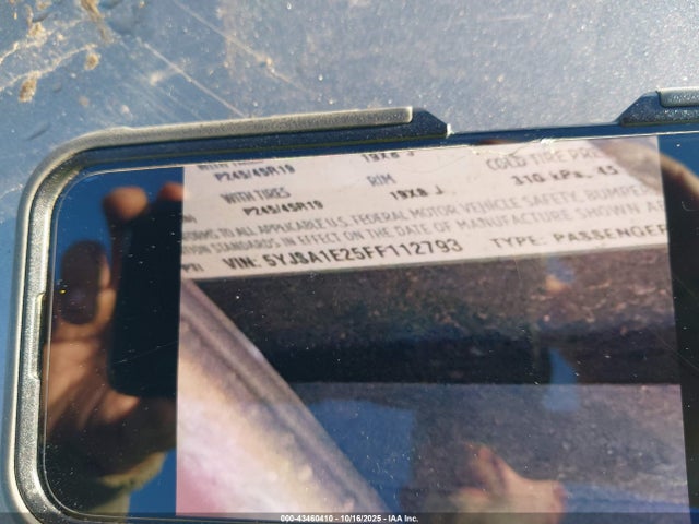 2015 TESLA MODEL S 5YJSA1E25FF112793 Photo 8