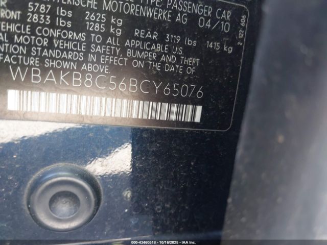 2011 BMW 750LI WBAKB8C56BCY65076 Photo 8