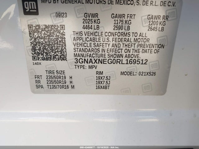 2024 CHEVROLET EQUINOX 3GNAXNEG0RL169512 Photo 8
