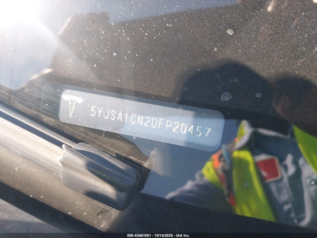 2013 TESLA MODEL S 5YJSA1CN2DFP20457 Photo 8