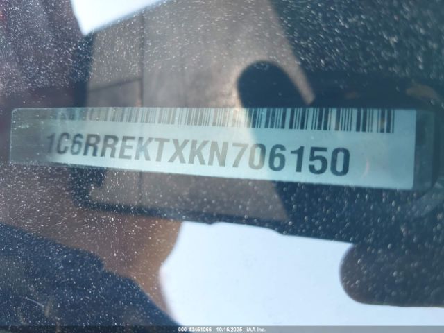 2019 RAM 1500 1C6RREKTXKN706150 Photo 8