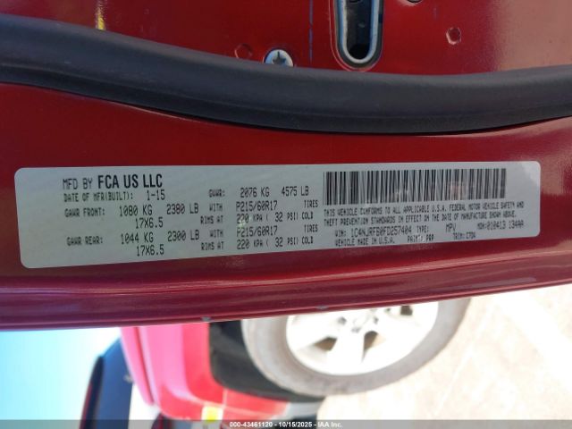 2015 JEEP PATRIOT 1C4NJRFB0FD257404 Photo 8