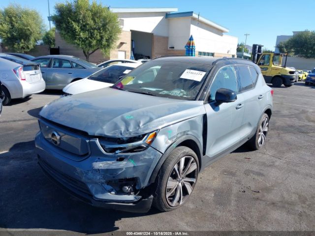 2021 VOLVO XC40 RECHARGE PURE ELECTRIC YV4ED3UR1M2584369 Photo 1