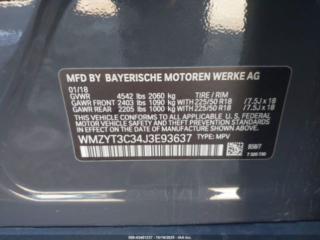 2018 MINI COUNTRYMAN WMZYT3C34J3E93637 Photo 8