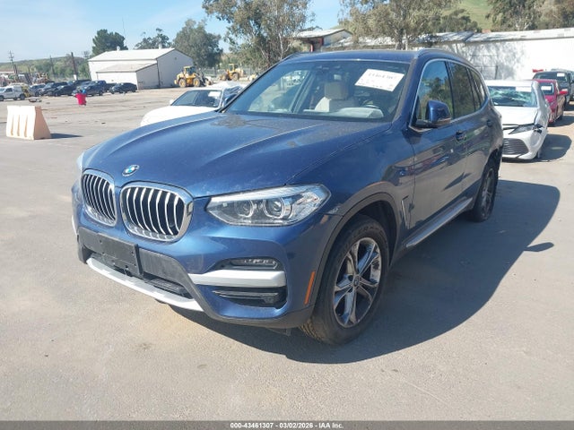 BMW X3 Xdrive30i 2021 5UXTY5C08M9E04858 Image 2
