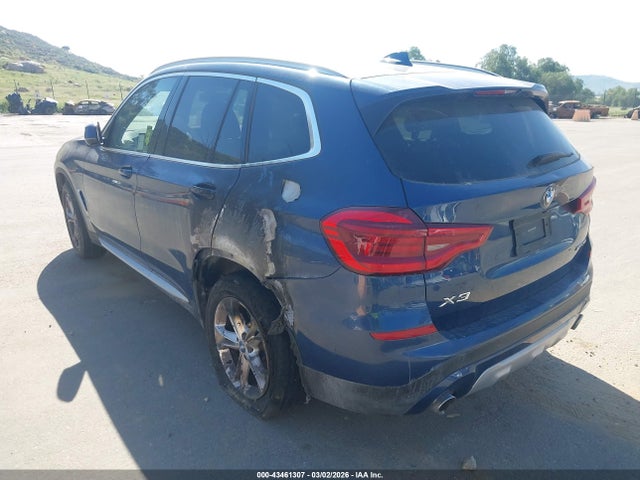 BMW X3 Xdrive30i 2021 5UXTY5C08M9E04858 Image 3