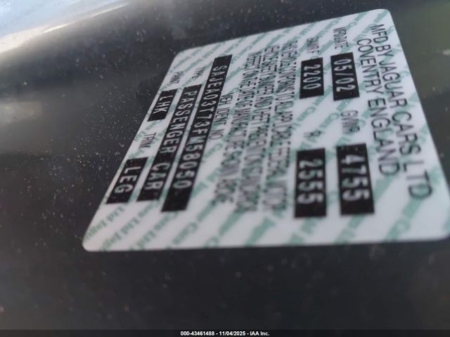 2003 JAGUAR S-TYPE SAJEA03T73FM58050 Photo 8