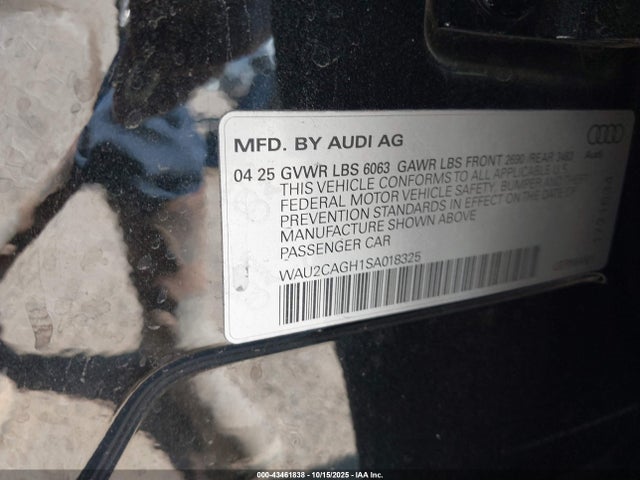 2025 AUDI A6 E-TRON WAU2CAGH1SA018325 Photo 8