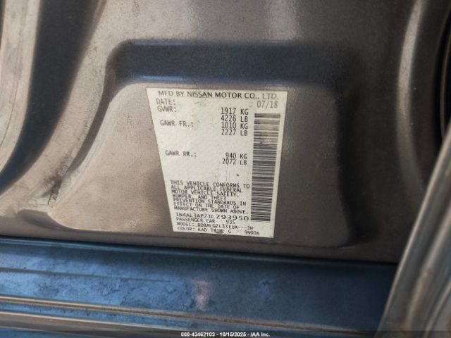 2018 NISSAN ALTIMA 1N4AL3AP2JC293950 Photo 8
