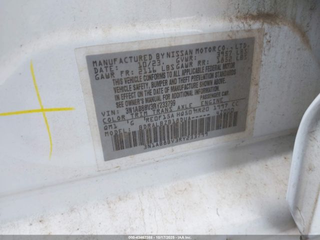 2024 NISSAN SENTRA 3N1AB8BV3RY233799 Photo 8