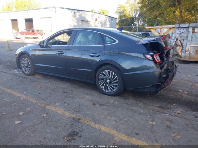 2023 HYUNDAI SONATA HYBRID KMHL34JJ7PA070694 Photo 2