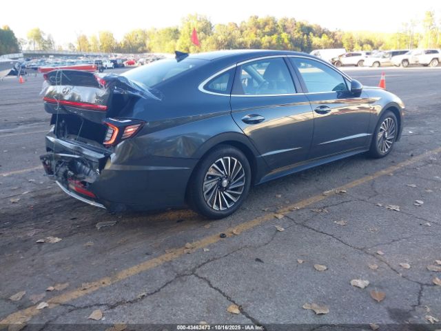 2023 HYUNDAI SONATA HYBRID KMHL34JJ7PA070694 Photo 3