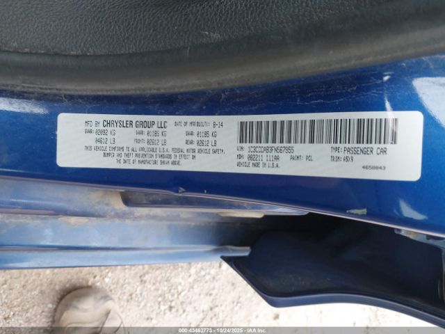 2015 CHRYSLER 200 1C3CCCAB3FN567955 Photo 8