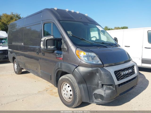2019 RAM PROMASTER 3500 3C6URVJG9KE510235