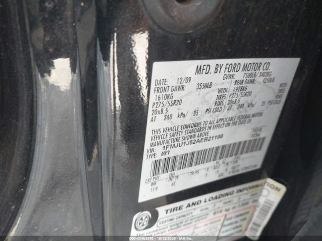 2010 FORD EXPEDITION 1FMJU1J52AEB21198 Photo 8