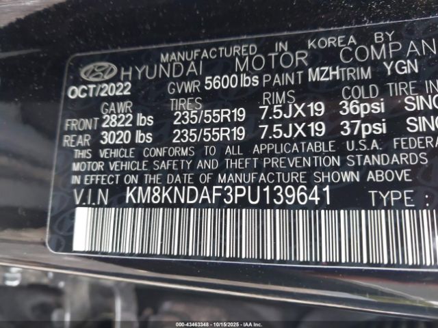 2023 HYUNDAI IONIQ 5 KM8KNDAF3PU139641 Photo 8