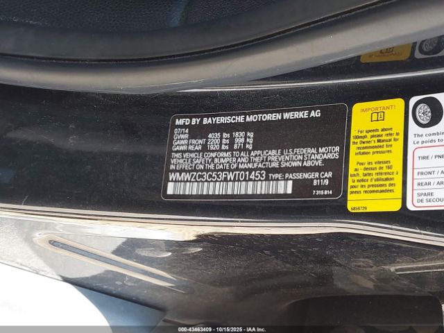 2015 MINI COUNTRYMAN WMWZC3C53FWT01453 Photo 8