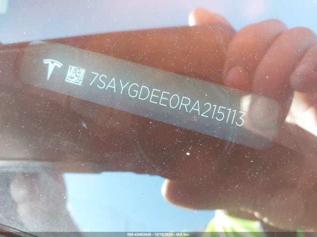 2024 TESLA MODEL Y 7SAYGDEE0RA215113 Photo 8