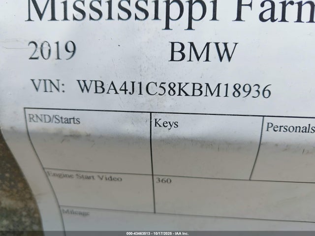 BMW 430i Gran Coupe 2019 WBA4J1C58KBM18936 Image 9