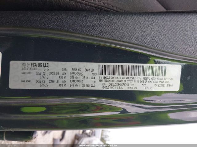 2017 JEEP WRANGLER UNLIMITED 1C4BJWDG9HL624244 Photo 8