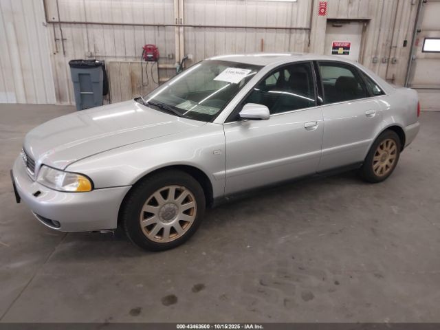 2000 AUDI A4 WAUDH68D5YA162505 Photo 1