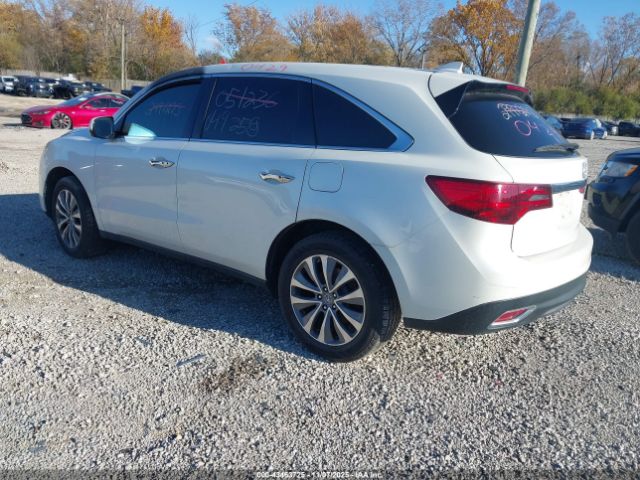 2014 ACURA MDX 5FRYD4H40EB049258 Photo 2