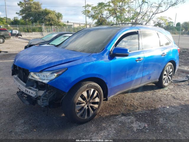 2015 ACURA MDX 5FRYD4H87FB004838 Photo 1