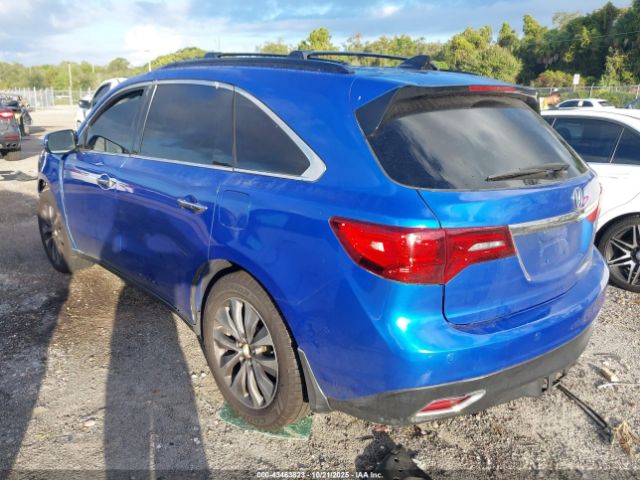 2015 ACURA MDX 5FRYD4H87FB004838 Photo 2