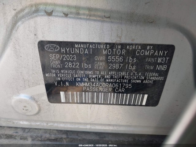 2024 HYUNDAI IONIQ 6 KMHM34AC0RA061795 Photo 8