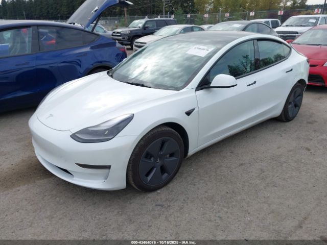 2022 TESLA MODEL 3 5YJ3E1EB4NF306271 Photo 1