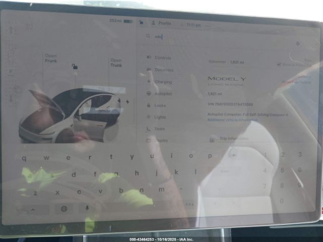 2026 TESLA MODEL Y 7SAYGDED3TA473088 Photo 6