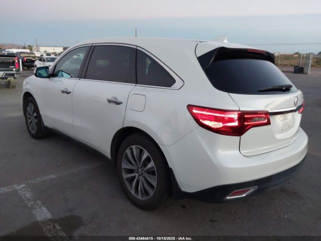 2015 ACURA MDX 5FRYD4H45FB005855 Photo 2