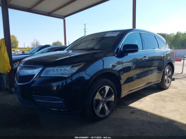 2016 ACURA MDX 5FRYD3H25GB009625 Photo 1