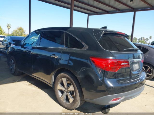 2016 ACURA MDX 5FRYD3H25GB009625 Photo 2