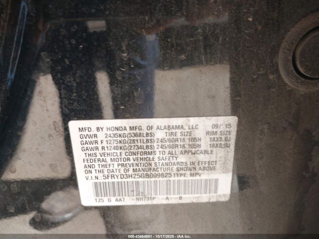 2016 ACURA MDX 5FRYD3H25GB009625 Photo 8