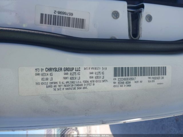 2014 DODGE CHARGER 2C3CDXBG9EH285017 Photo 8