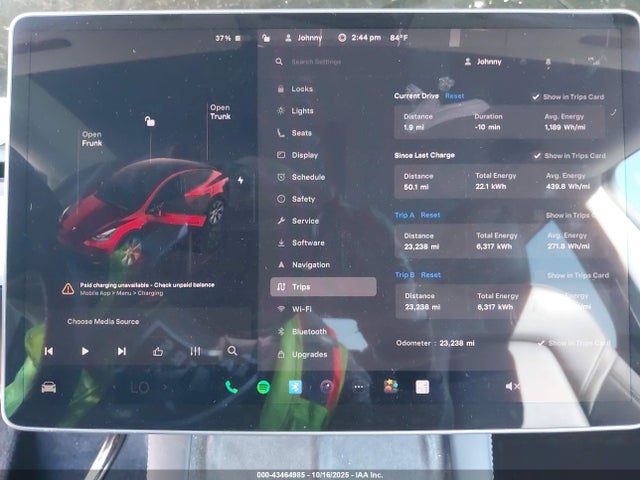 2023 TESLA MODEL Y 7SAYGAEE8PF972307 Photo 6