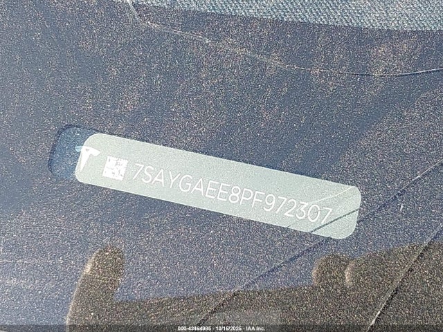 2023 TESLA MODEL Y 7SAYGAEE8PF972307 Photo 8