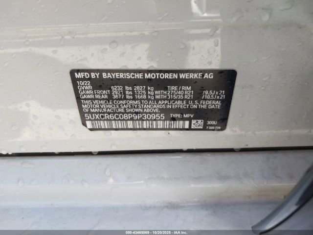 2023 BMW X5 5UXCR6C08P9P30955 Photo 8