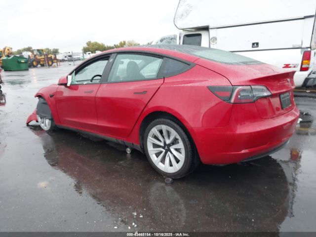 2022 TESLA MODEL 3 5YJ3E1EB5NF208754 Photo 2