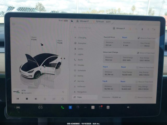 2022 TESLA MODEL 3 5YJ3E1EA4NF185216 Photo 6